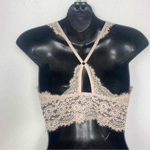 Aerie Eyelash Lace Racerback Bralette - Picture 3 of 7